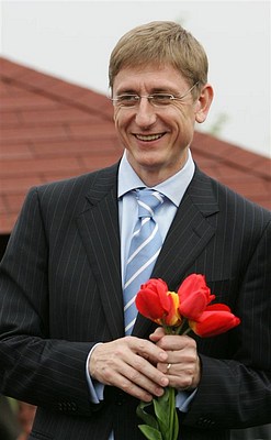 Hungarian Socialist Prime Minister Ferenc Gyurcsany
