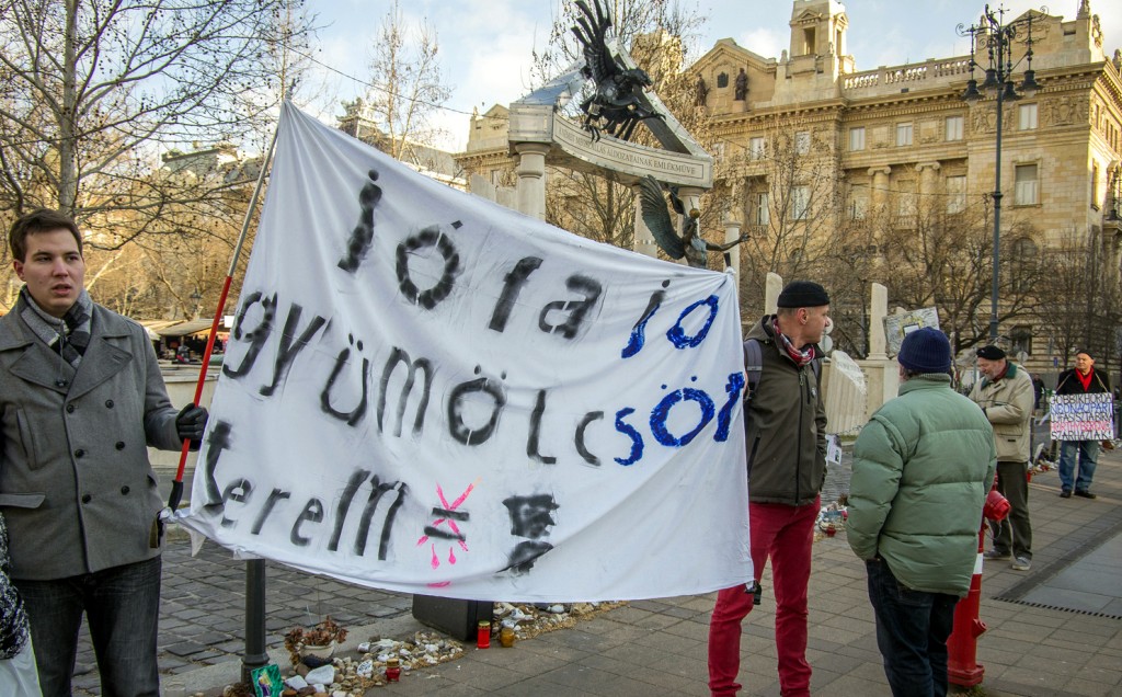No More Racism tüntetés Budapesten / Fotó: Molnár B. Balázs