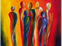 People Standing / The Knowledge Omnivore.