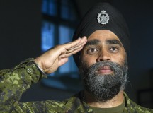 Harjit Sajjan, Kanada honvédelmi minisztere.