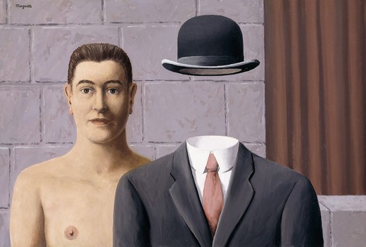 The Road to Damascus; Le Chemin de Damas. Rene Magritte (1966).