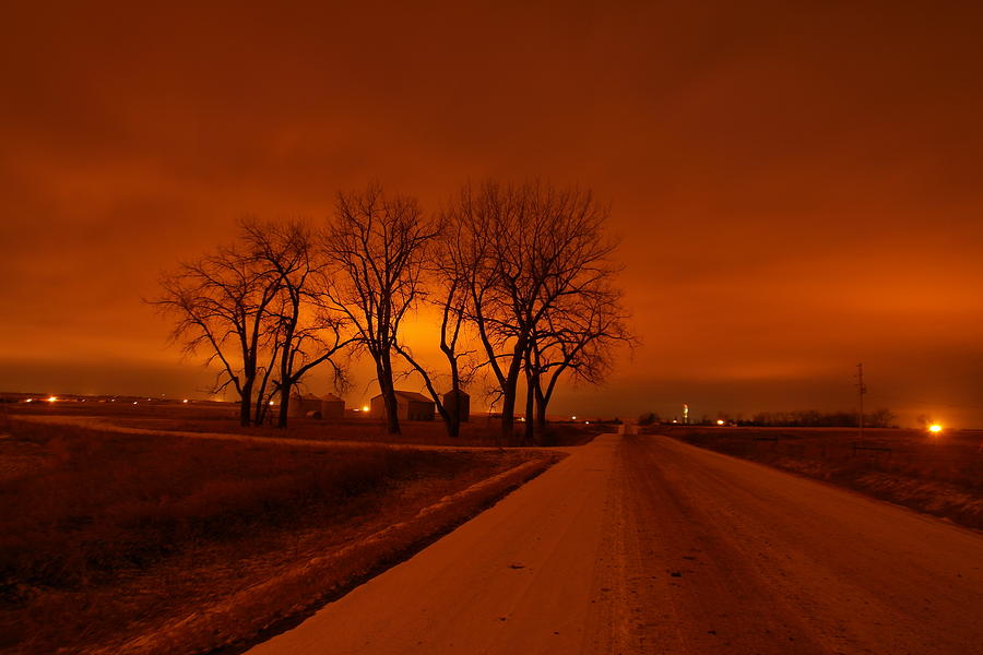 Down The Haunting Road Under The Orange Sky / Jeff Swan