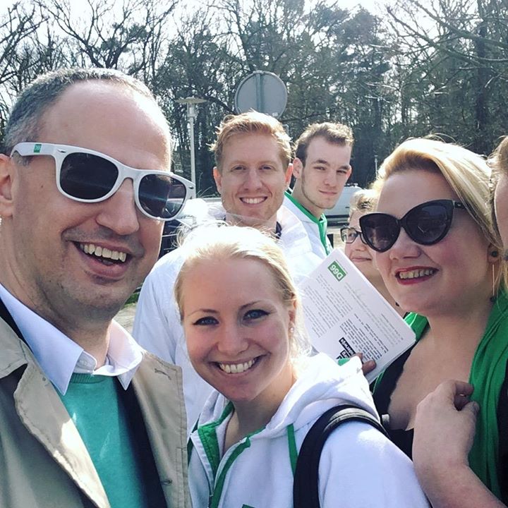 Szigetvári Viktor egy holland egyetemen.
