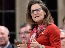 Chrystia Freeland, Kanada külügyminisztere.