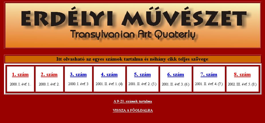 Erd�lyi M�v�szet, 2006-01-12