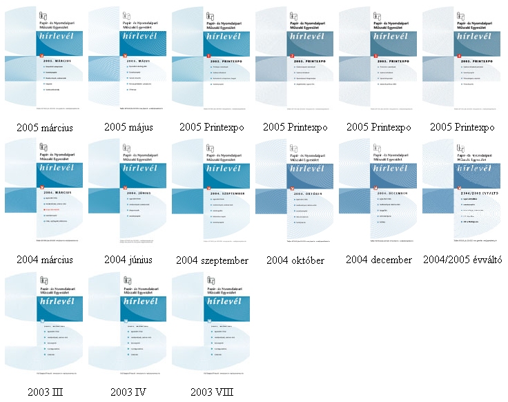 Pap�r- �s Nyomdaipari M�szaki Egyes�let H�rlev�l, 2006-01-20