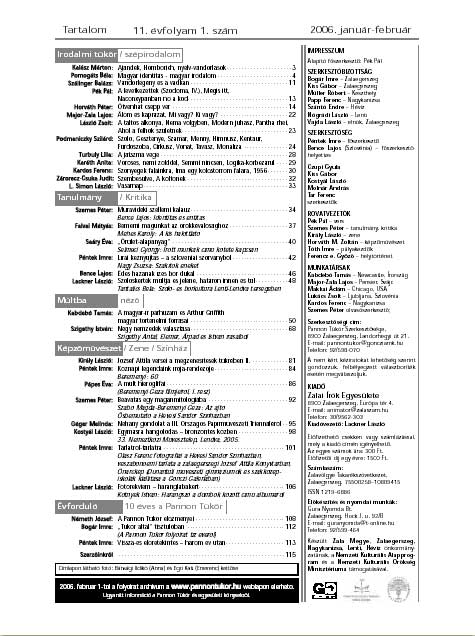 Pannon T�k�r 2006.02.22.