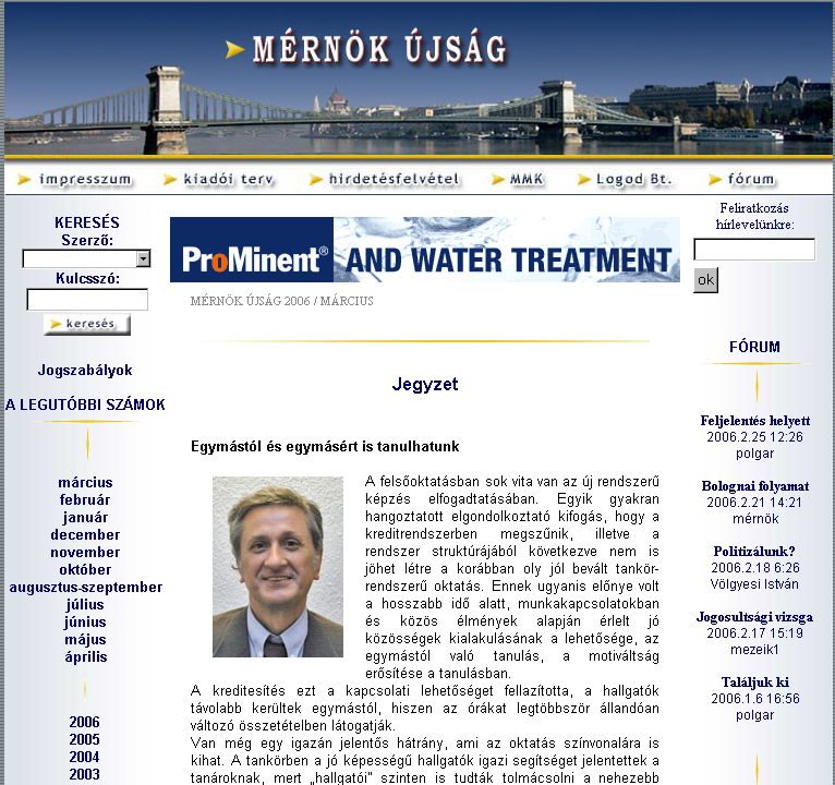M�rn�k �js�g, 2006-02-27