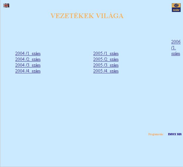 Vezet�kek Vil�ga, 2006-05-12