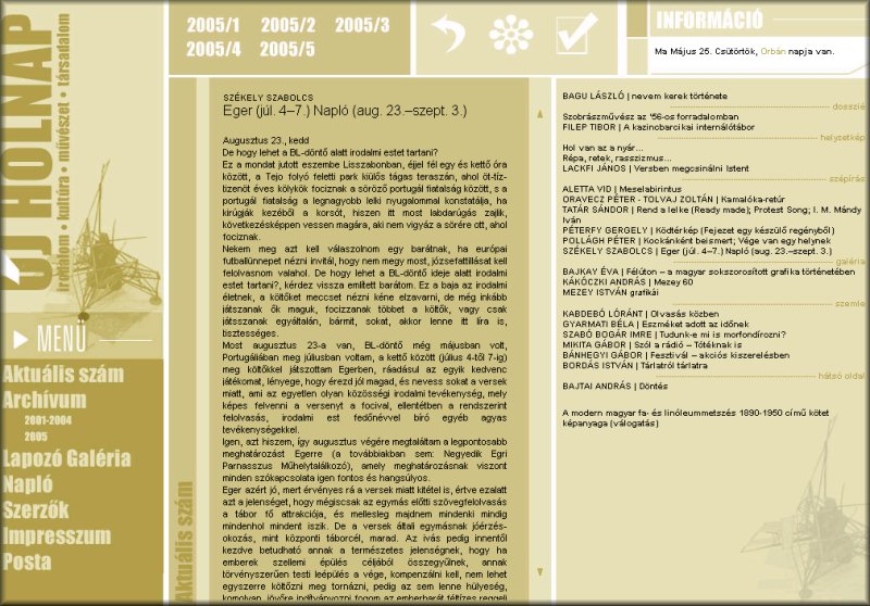 �j Holnap 2006.05.25.
