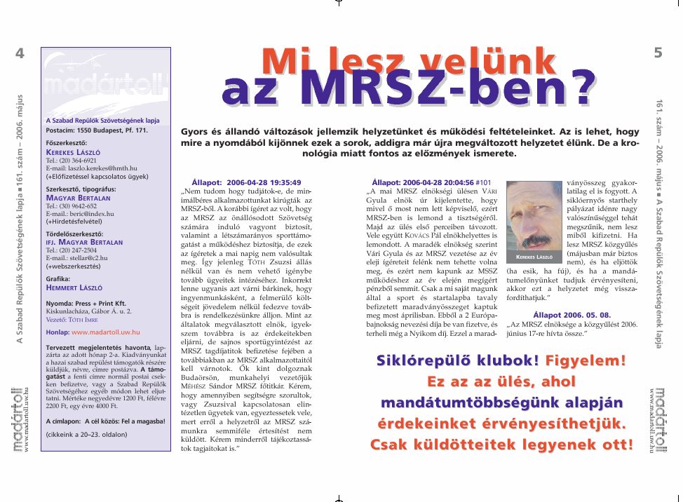 Mad�rtoll, 2006-09-12