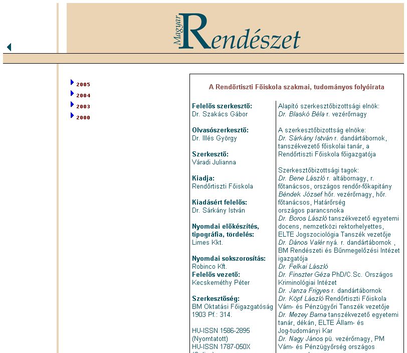 Magyar rend�szet, 2006-09-13