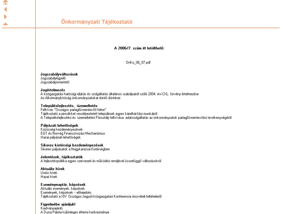 �nkorm�nyzati t�j�koztat�, 2006-09-14