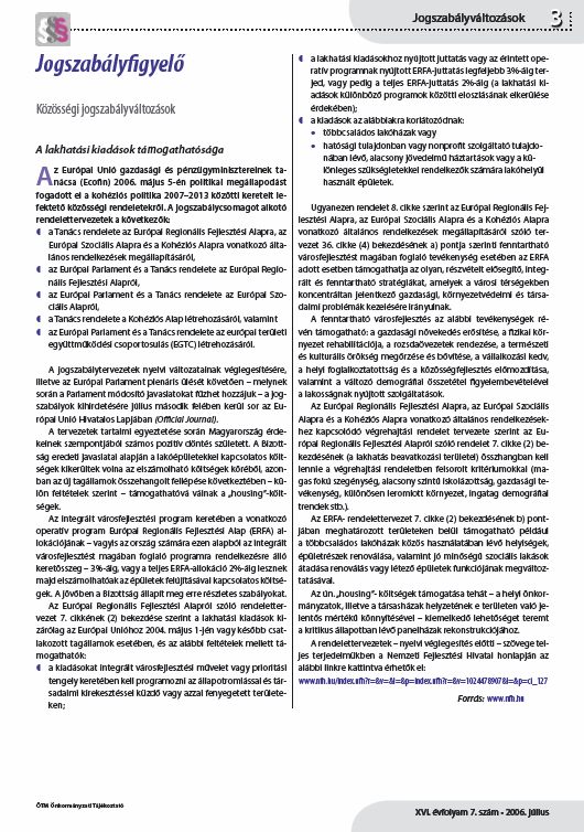 �nkorm�nyzati t�j�koztat�, 2006-09-14