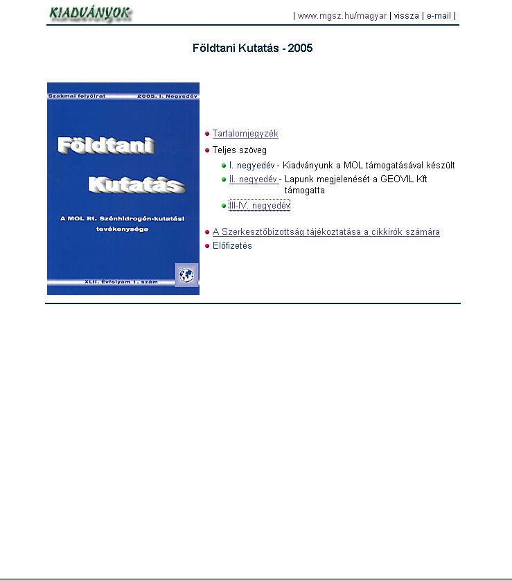 F�ldtani Kutat�s 2007.03.19.