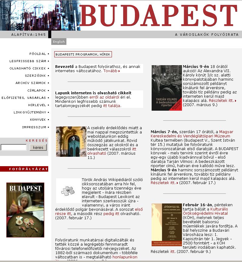 Budapest 2007.03.20.