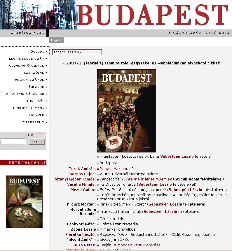 Budapest 2007.03.20.