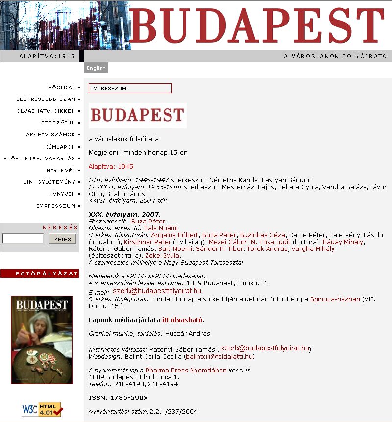 Budapest 2007.03.20.