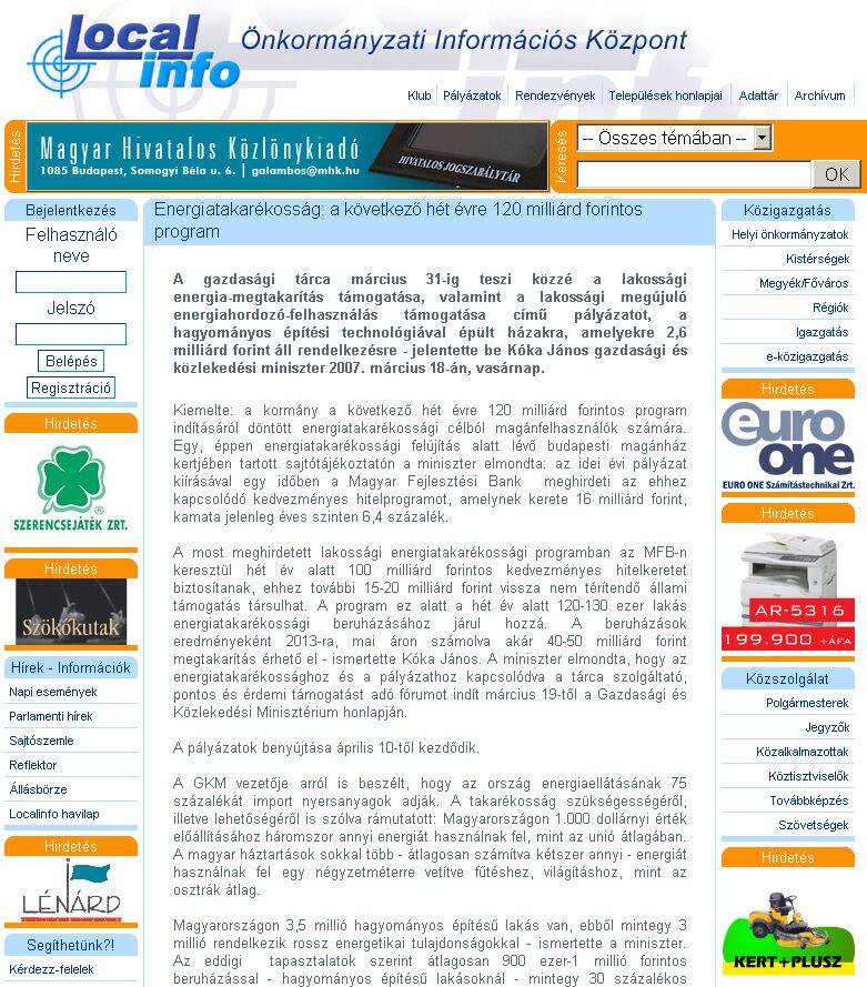 Localinfo 2007.05.02.