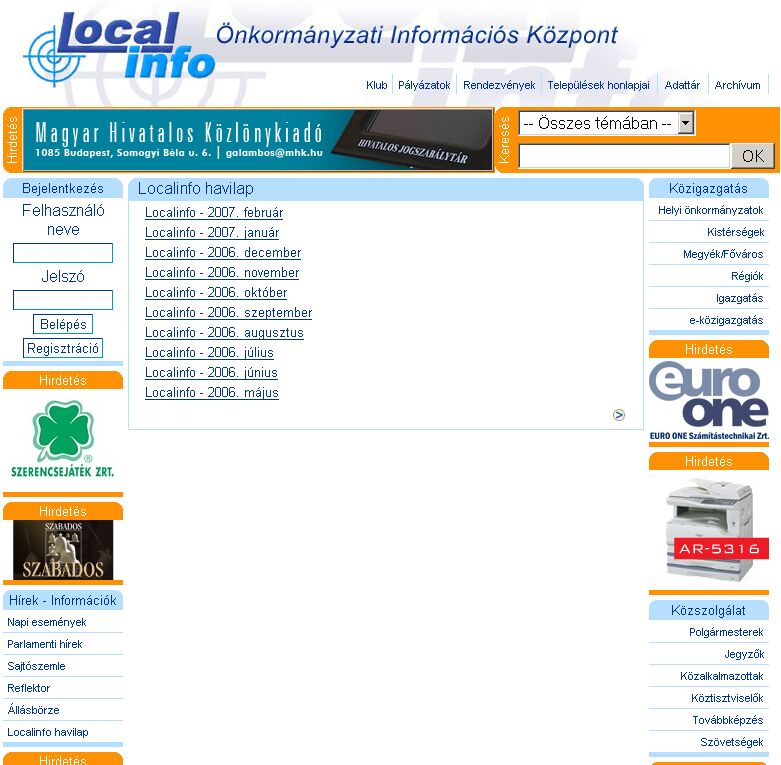 Localinfo 2007.05.02.