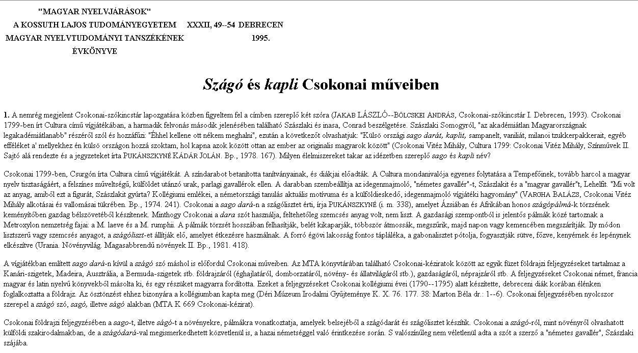 Magyar Nyelvj�r�sok 2007.05.07.