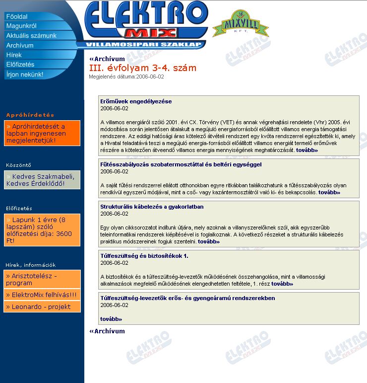 Elektro mix 2007.05.10.