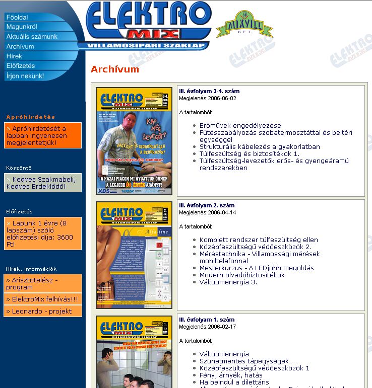 Elektro mix 2007.05.10.