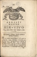 Erd�lyi Magyar H�r-Viv� 1790. 359a. oldal