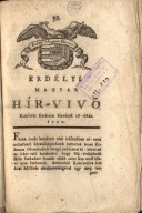 Erd�lyi Magyar H�r-Viv� 1790. 446. oldal