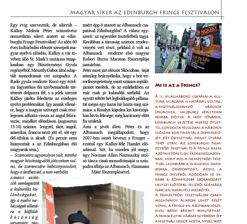 Albannach Magazin 2007.05.15.
