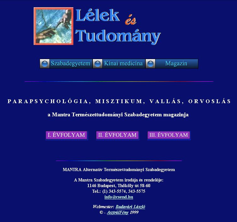 L�lek �s Tudom�ny 2007.05.16.