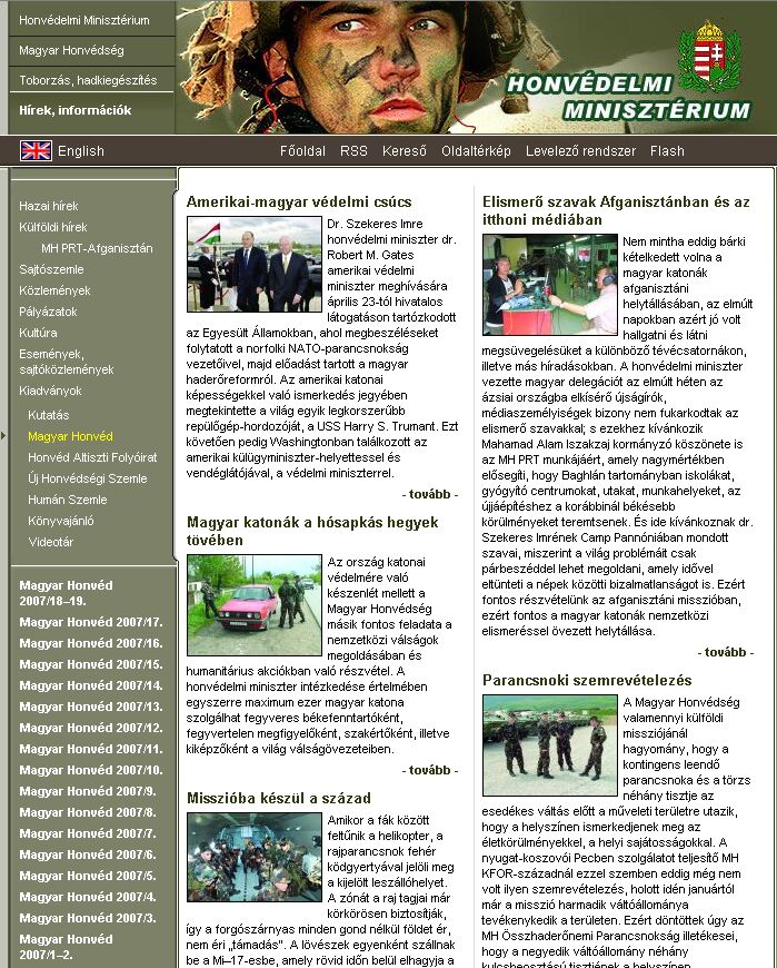 Magyar Honv�d 2007.05.17.