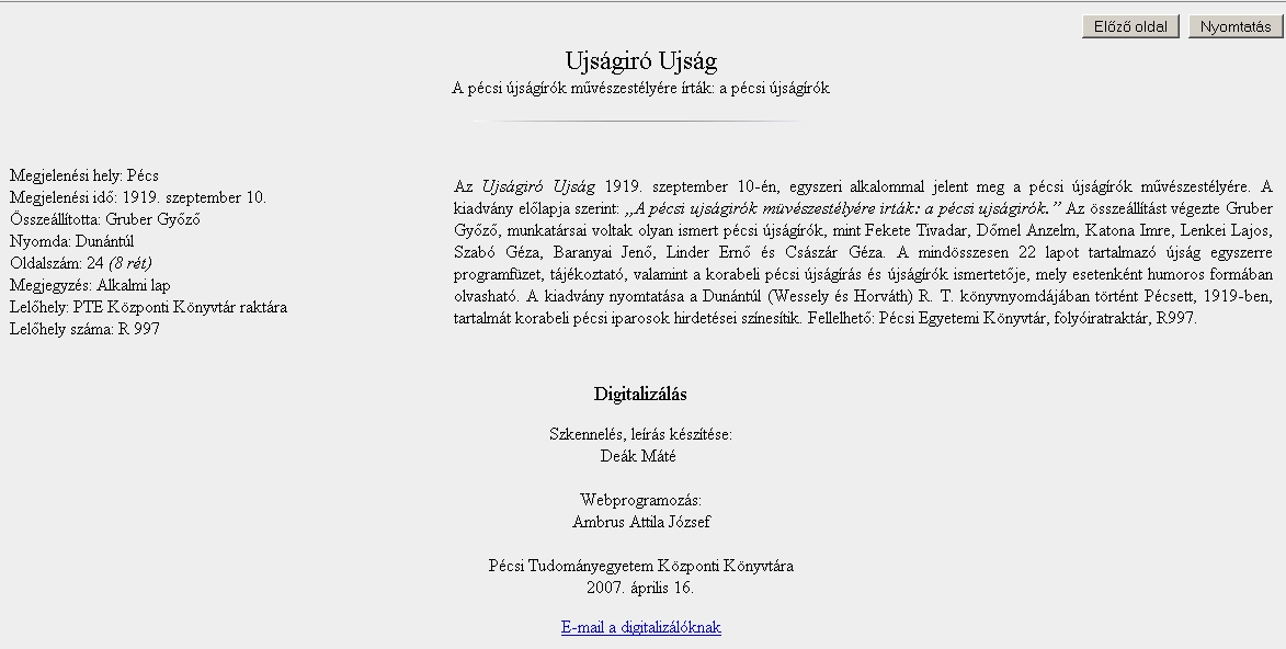 Ujs�gir� Ujs�g 2007.09.20.