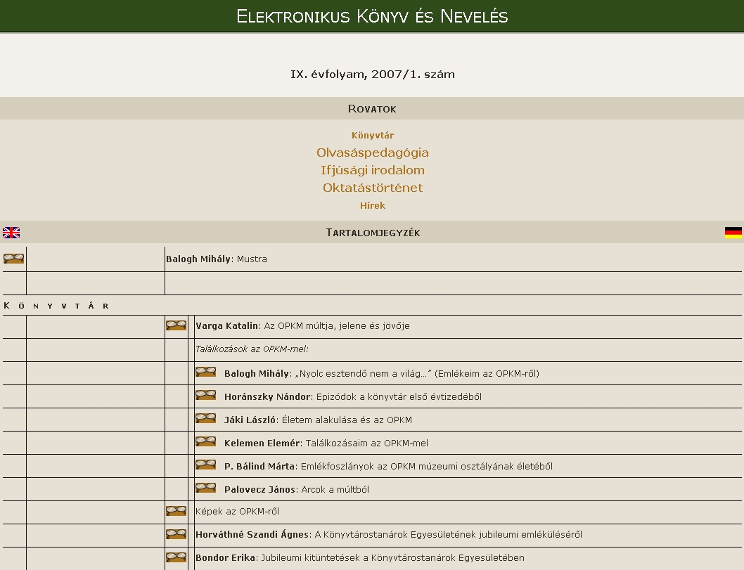 K�nyv �s Nevel�s 2007.10.11.