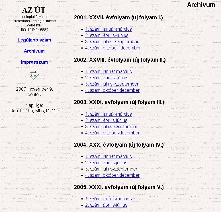 Az �t 2007.11.09.