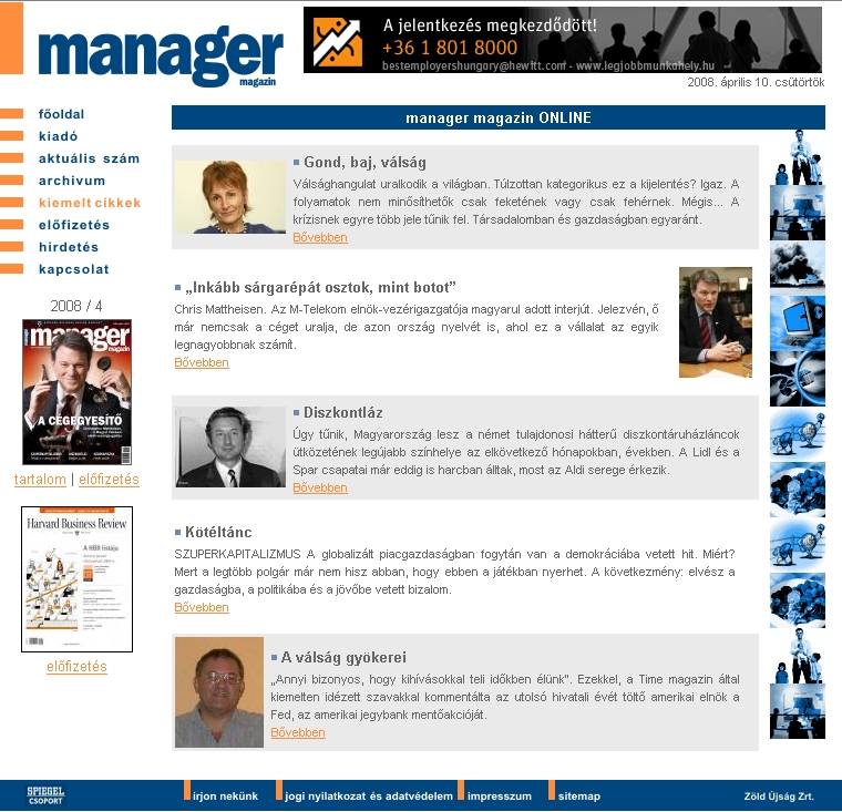 manager magazin 2008.04.10.