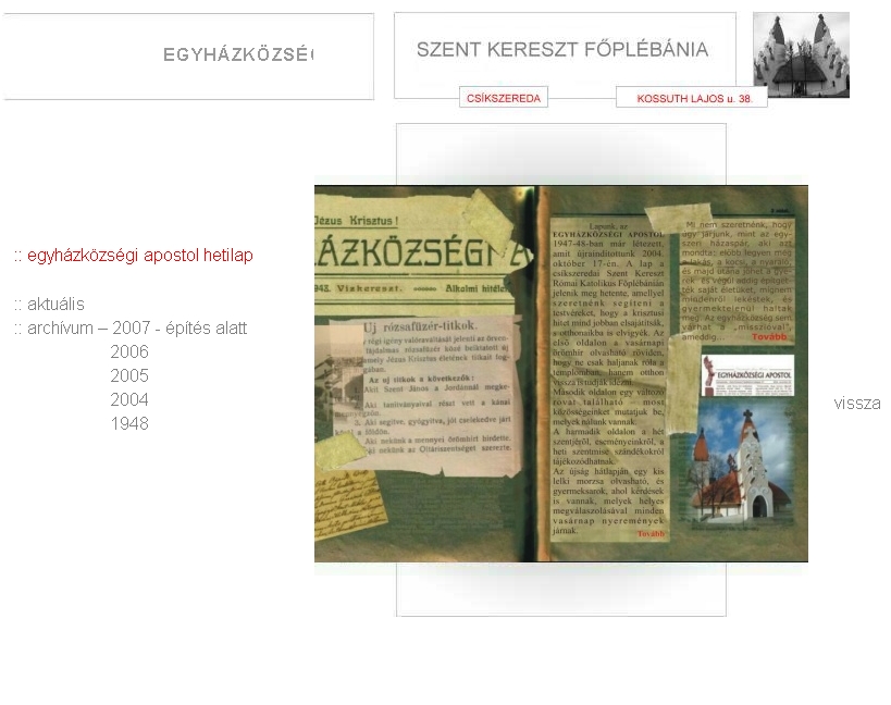 Egyh�zk�zs�gi Apostol 2008.04.15.