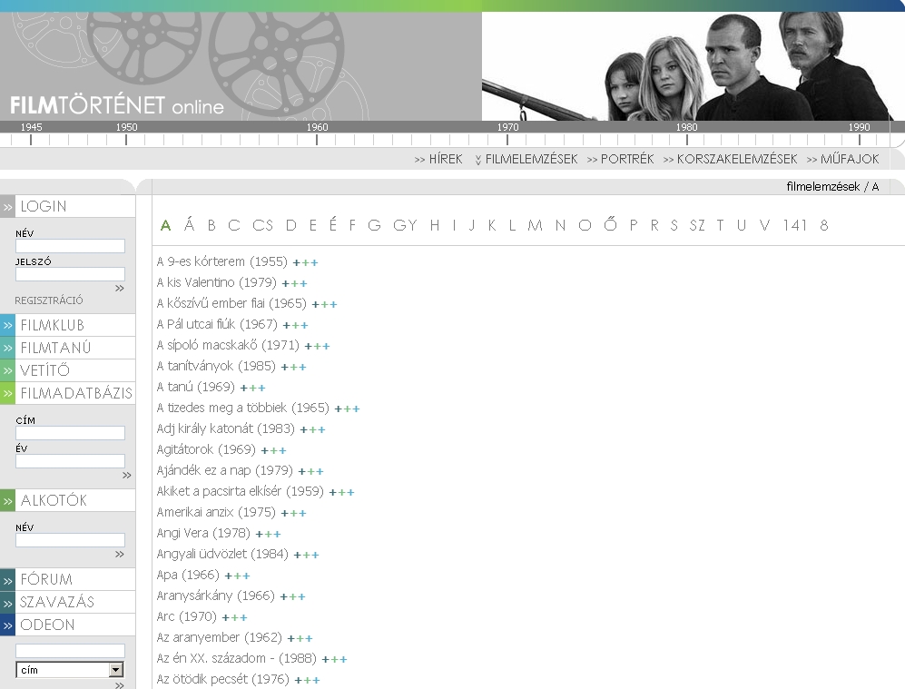 Filmt�rt�net online 2008.04.16.