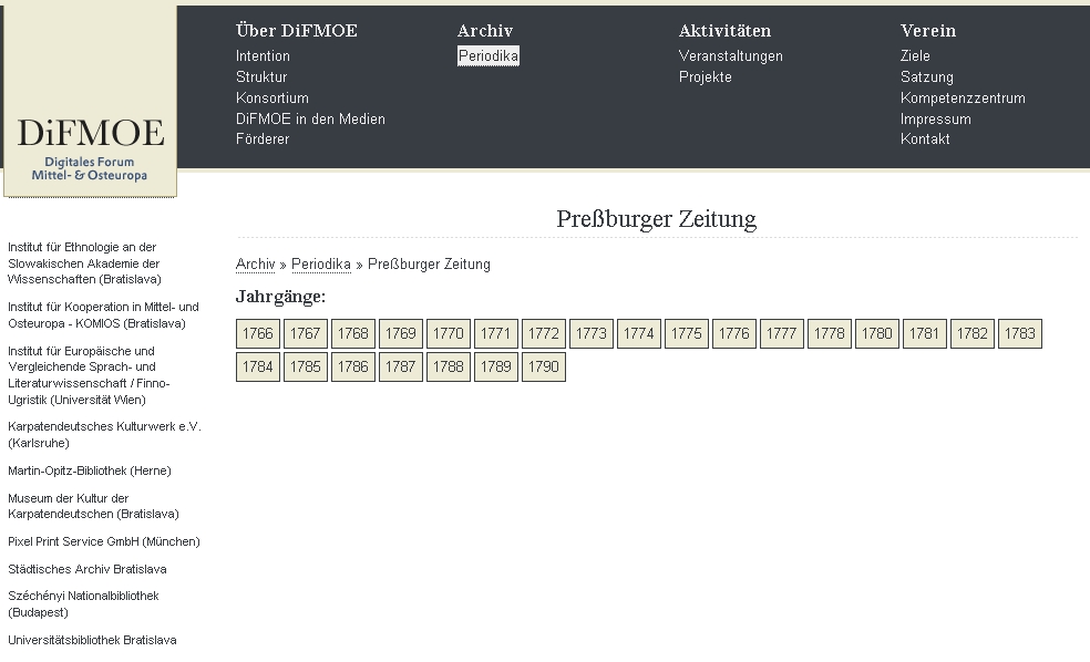 Pressburger Zeitung 2009.03.27.