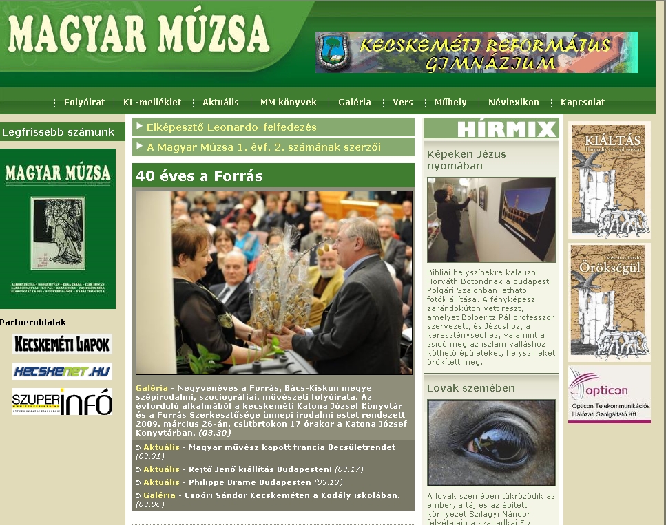 Magyar M�zsa 2009.04.01.