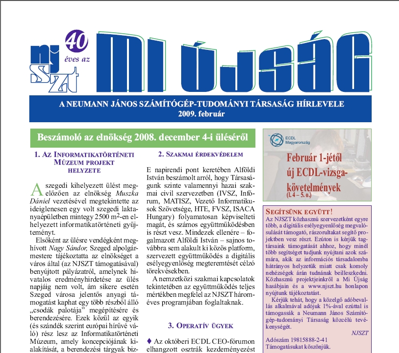 Mi �js�g 2009.04.03.