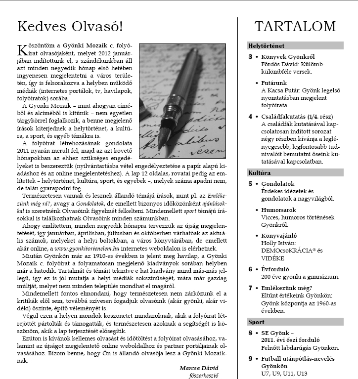 Gy�nki Mozaik 2012.02.15.